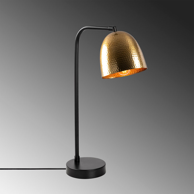 Lampe de bureau METAL BODY, Noir rétro