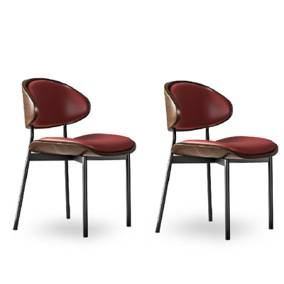 Fauteuil en cuir massif italien luxueux