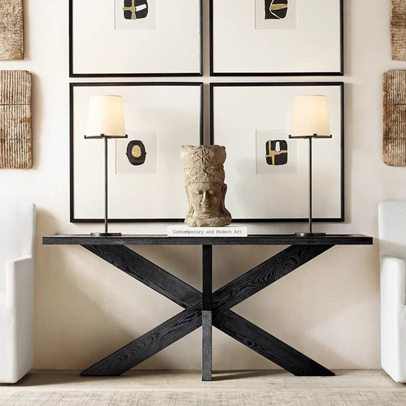 Console américaine de style champêtre simple, Black