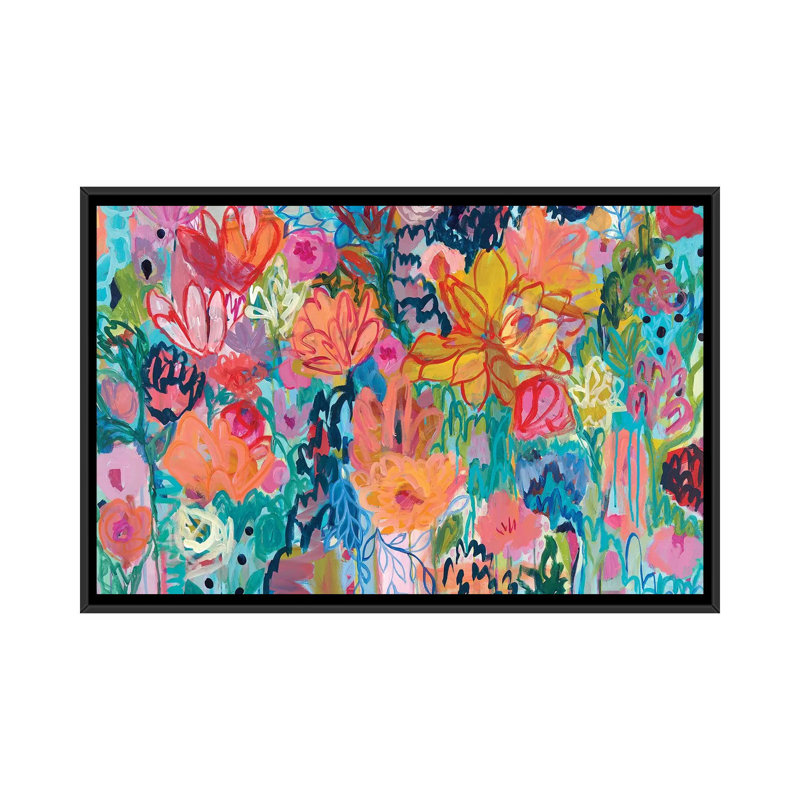 «Expiration II», impression sur toile, H 40 po x l 60 po x P 1,5 po, Toile avec cadre noir, Pas de tapis