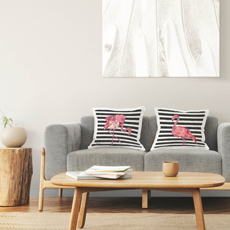 Striped Throw Pillow