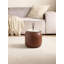 30cm Small Tufted Round Upholstered Ottoman-1622028400