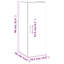 Mayowa Wall Mounted Cabinet 34,5x34x90 cm-870395166