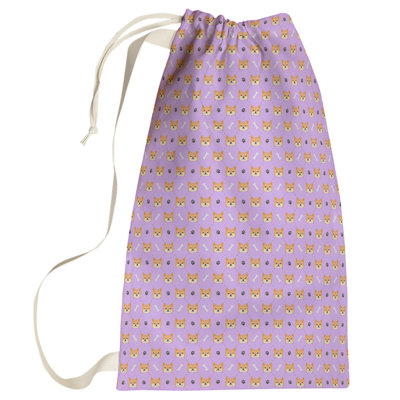 Sac à linge Shiba Inu