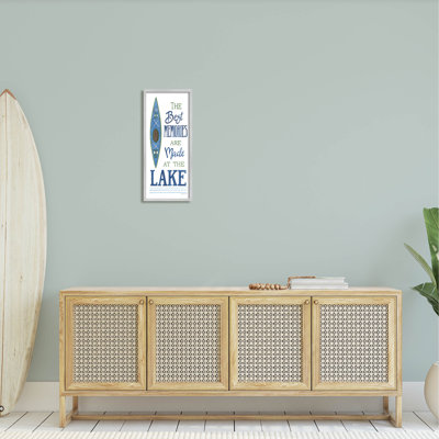 «Best Memories Made At Lake», estampe numérique par Deb Strain