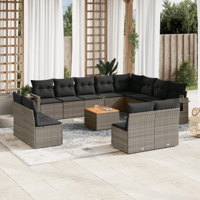 Ensemble de canapé de jardin Vidaxl