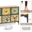 Commode 6 tiroirs Hinderich