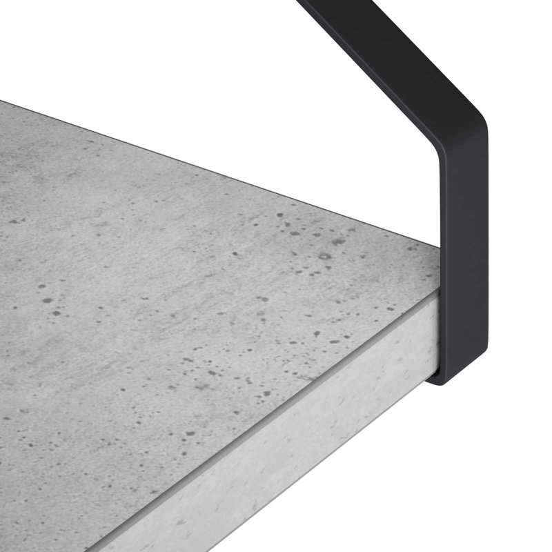 6 -Piece Steel Floating Shelf