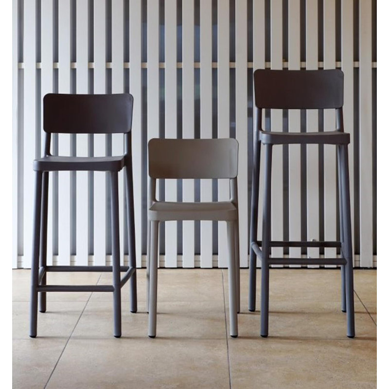 Tabouret de bar Lisboa, 30.31", Blanc