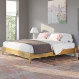 Rael Solid Wood Bed Frame with No Headboard