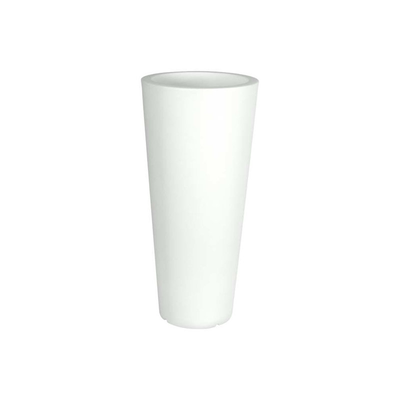 Grieteke Pot Planter, 85cm H x 39cm W x 39cm D, White