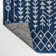 Keishara Moroccan Geometric Navy/Cream Rug