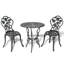Barreto 3 Piece Bistro Set Cast Aluminium-42083003