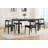 Modern Upholstered Dining Chairs With Backrest, With Solid Wood Frame, For Dining Room/Living Room