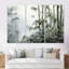 Gris et vert bambou tranquillité II - art mural Chine-597380199-597380196