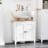 Britthany 23.5'' Single Bathroom Vanity with Manufactured Wood Top