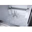 Commercial Crescent Ice Maker In Stainless Steel 100 lbs/ 24 hrs and 30 lbs storage capacity