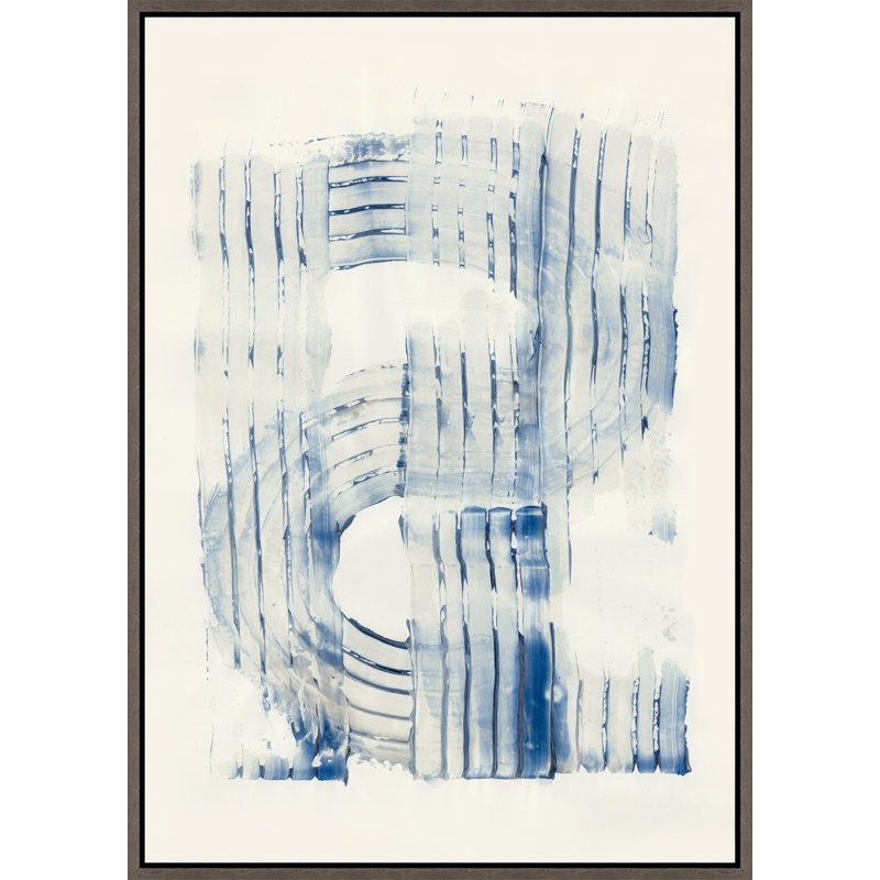 Around And Around III Painting by Danielle Davis, Image Brush Gel, 58.75" H x 41.75" W