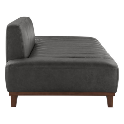 Novi Genuine Leather Upholstered Daybed
