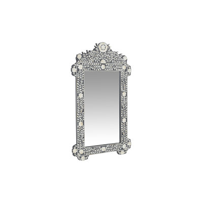 Tenjiku Bone Flat Wall Mirror