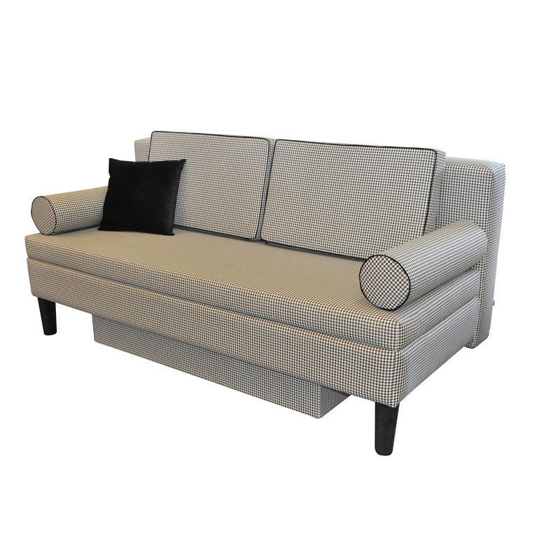 Kiss 3 Seater Sleeper, Brown/Grey