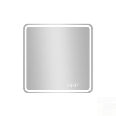 LED Bathroom Mirror With Anti-Explosion Glass, Rust-Resistant, Anti-Fog, And Tri-Color Changing For Modern Bathrooms