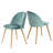 Autaugaville Upholstered Modern Dining Chairs with Metal Legs for Kitchen Living Room-711805723-799306818