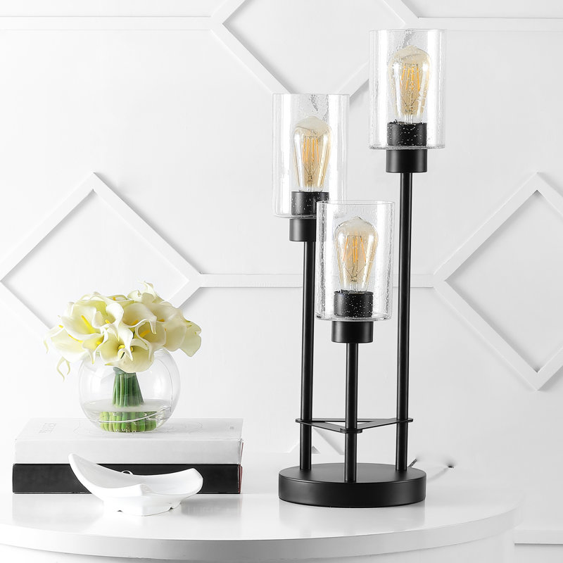 Lampe de bureau noire 20,5 po Caversham, Noir