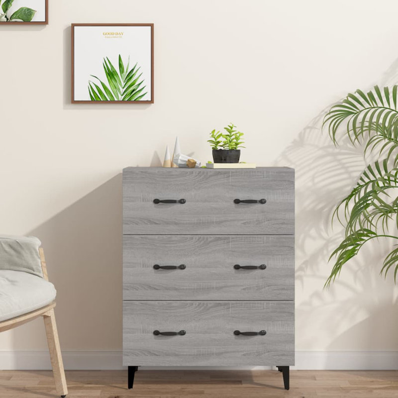 Gamada 69.5cm W 3 - Drawer Chest of Drawers