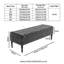 Safar Striped Ottoman Storage Bench – Upholstery Plush Velvet Shoe Bench with Black Turned Wooden Legs-521705316-520219419