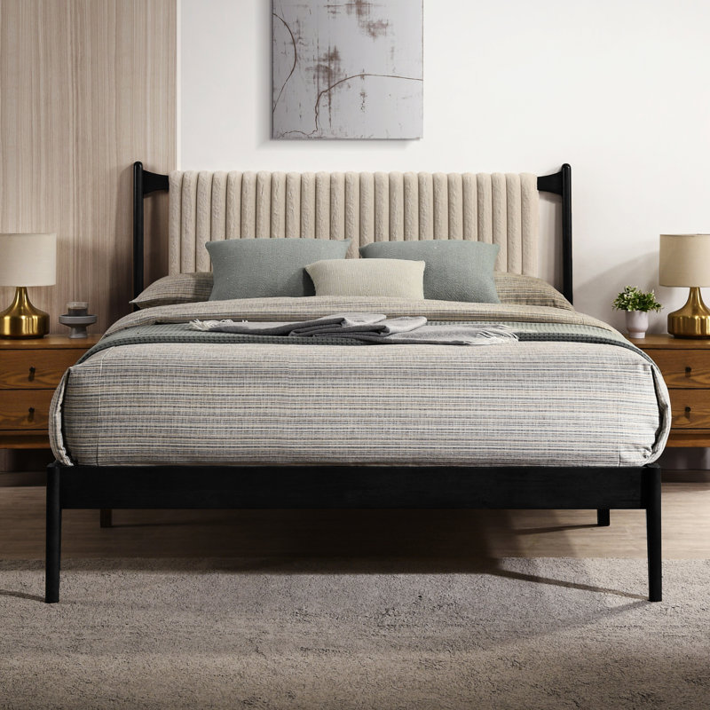 Ava Wooden Platform Bed