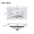 Modern Bathroom Vanity With Ceramic Sink, Wood Bathroom Storage Cabinet With 2 Drawers