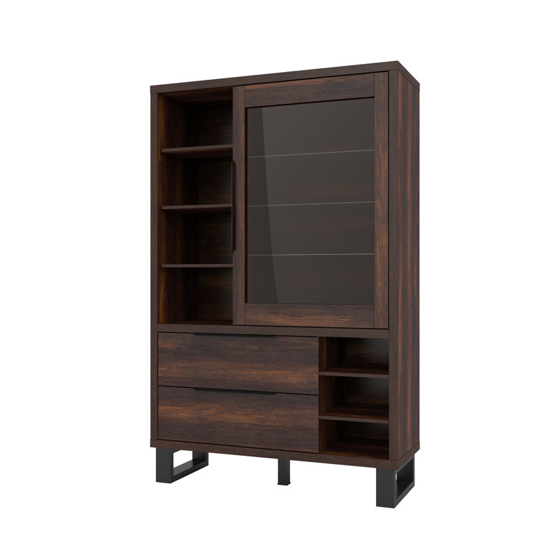 Erik Display Cabinet, Wallace Oak