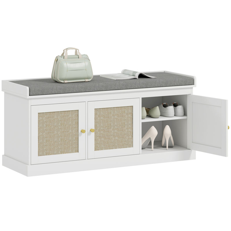 9 Pair Shoe Storage Bench