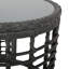 Table d'appoint attrayante de 18,75 po de profondeur x l 16,07 po de hauteur, 11,9 lb de table, 18,75 po et 16,07 po de hauteur-1152888046