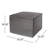 Outdoor Storage Box - Grey With Iron Frame, 32.8 In. Depth X Width 24.72 Height, Extra For Patio Iron, Necessity