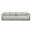 Parlington Outdoor Weathered Gray/Dove Large Sofa