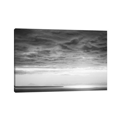 Black & White Cloud Formation by Savanah Plank - Wrapped Canvas Print