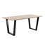 Antigua Metal Base Dining Table