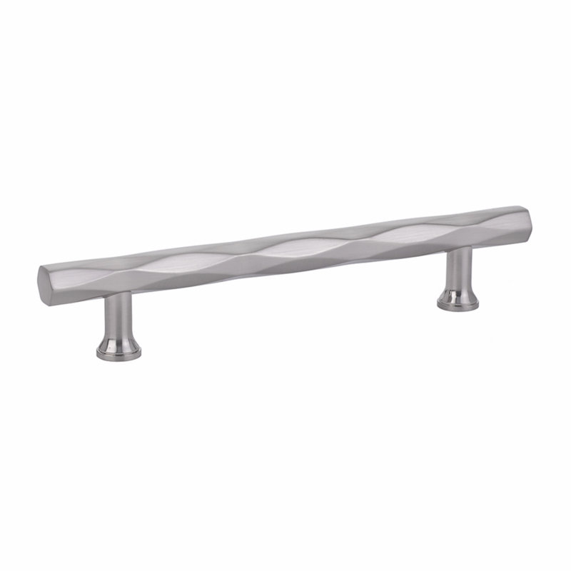 Poignée d'armoire Emtek Tribeca, Nickel satiné, 5"