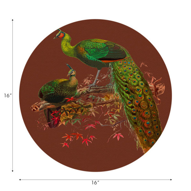 Napperon Family Pheasants, Rouille