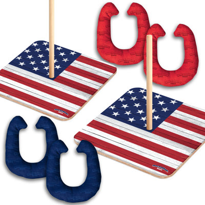 Stars & Stripes HorseShoe Bags