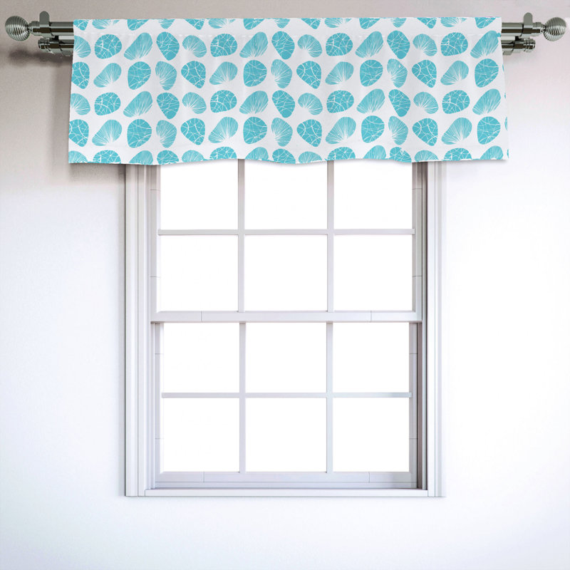 Sateen Ruffled Window Valance