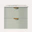 Meuble-lavabo mural moderne avec lavabo