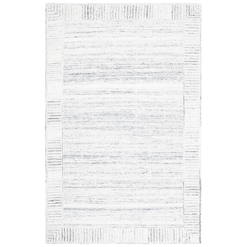 Roslyn Hand Tufted Performance Geometric Rug, Rectangle 6' x 9'