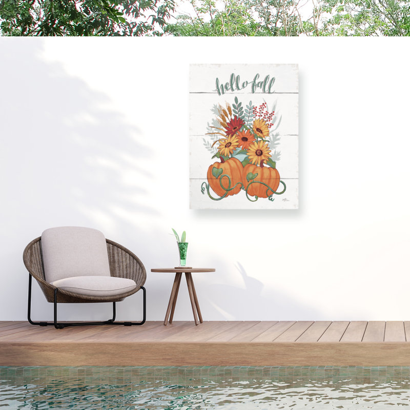 Janelle Penner, toile d'extérieur «Fall Fun II», H 24 po x l 18 po x P 1,5 po