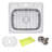 25'' L Single Bowl Stainless Steel Kitchen Sink