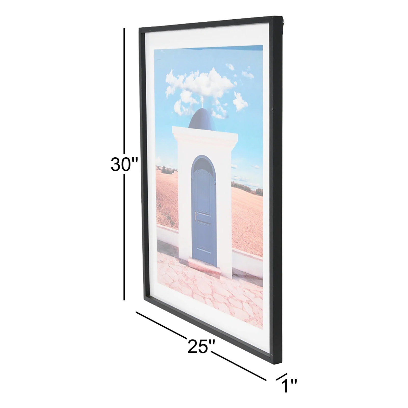 Wood Framed Architecture Photograph