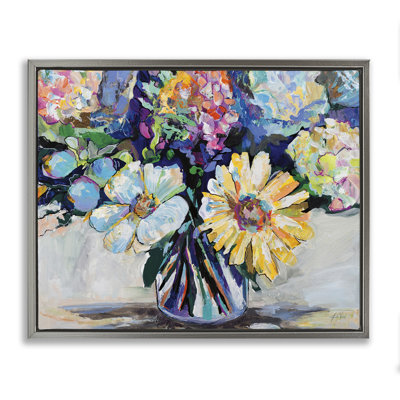 «Exciting Times Bouquet», art mural encadré par Jeanette Vertentes