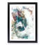 Elephant Profile in Abstract - Picture Frame Painting Print-55725508-55725511